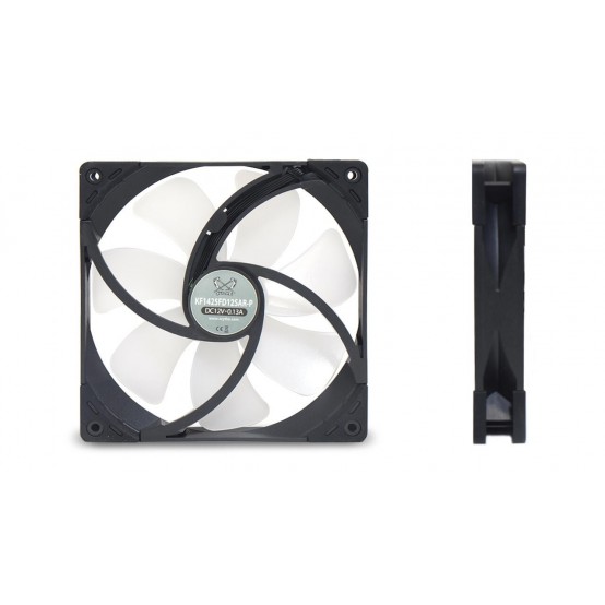 Ventilator Scythe Kaze Flex 140 mm Square ARGB PWM Fan 300-1200 rpm KF1425FD12SAR-P