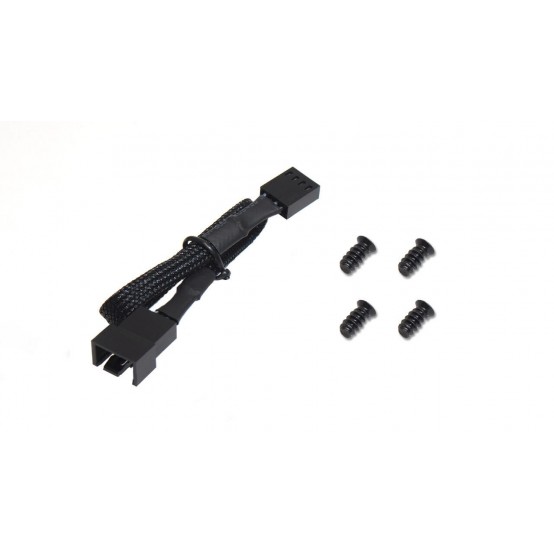 Ventilator Scythe Kaze Flex 140 mm Square ARGB PWM Fan 300-1200 rpm KF1425FD12SAR-P