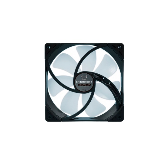 Ventilator Scythe Kaze Flex 140 mm Square RGB PWM Fan 300-1800 rpm KF1425FD18SR-P