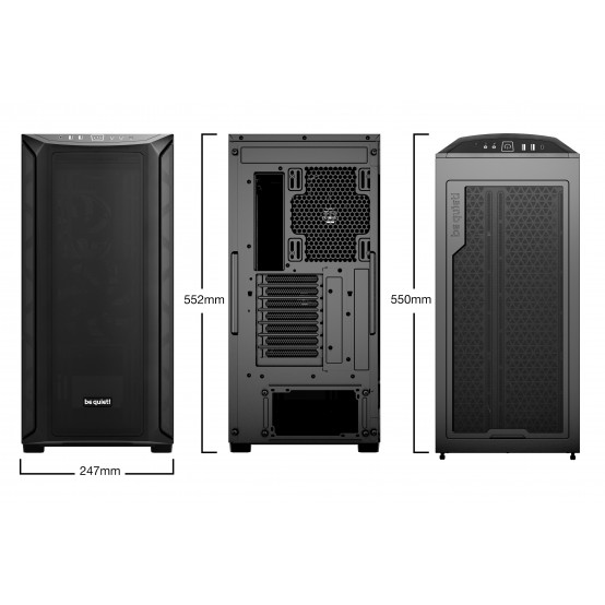 Carcasa be quiet! Shadow Base 800 Black BGW60