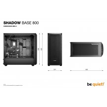 Carcasa be quiet! Shadow Base 800 Black BGW60