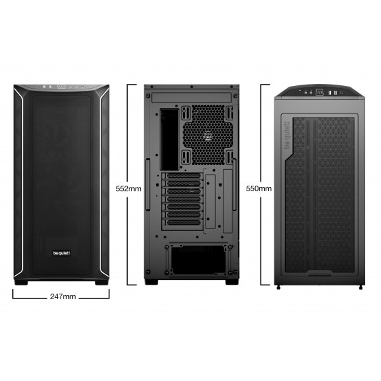 Carcasa be quiet! Shadow Base 800 DX Black BGW61