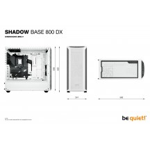 Carcasa be quiet! Shadow Base 800 DX White BGW62