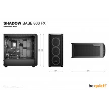 Carcasa be quiet! Shadow Base 800 FX Black BGW63