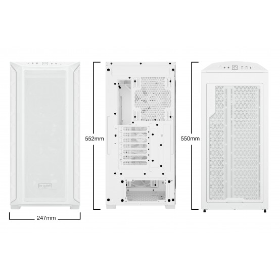 Carcasa be quiet! Shadow Base 800 FX White BGW64