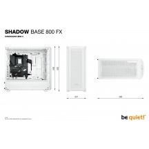 Carcasa be quiet! Shadow Base 800 FX White BGW64