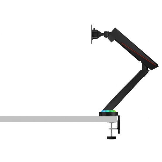 Suport RaidSonic Gaming Monitor stand with USB 3.0 media hub and RGB light effect IB-MSG304BL-T