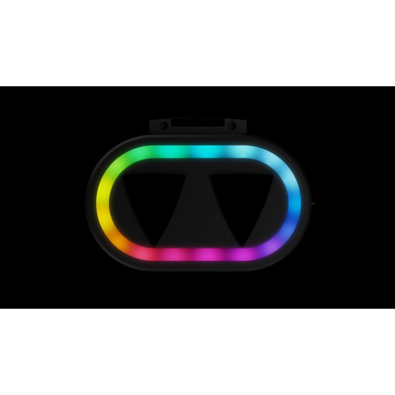 Suport RaidSonic Gaming Monitor stand with USB 3.0 media hub and RGB light effect IB-MSG304BL-T