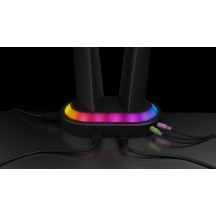 Suport RaidSonic Gaming Monitor stand with USB 3.0 media hub and RGB light effect IB-MSG304BL-T