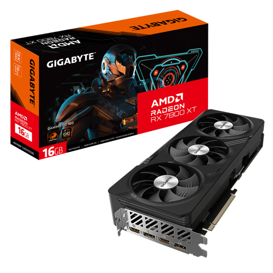 Placa video GigaByte Radeon RX 7800 XT GAMING OC 16G GV-R78XTGAMING OC-16GD
