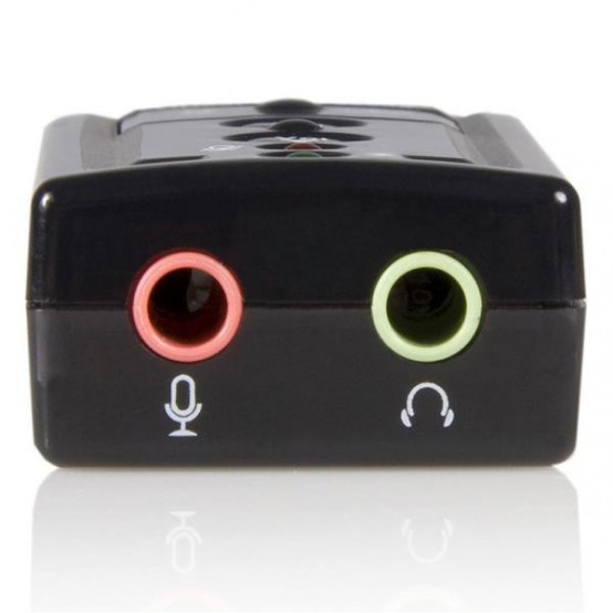Placa de sunet StarTech.com Virtual 7.1 USB Stereo Audio Adapter External Sound Card ICUSBAUDIO7
