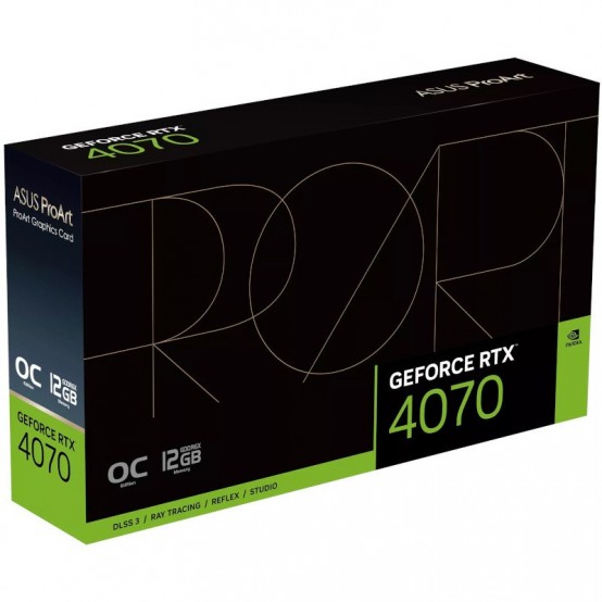 Placa video ASUS ProArt GeForce RTX 4070 OC edition 12GB GDDR6X PROART-RTX4070-O12G