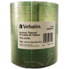 CD Verbatim CD-R 700 MB 52x Thermal printable 43792