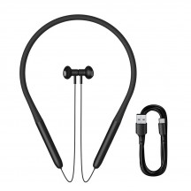 Casca Baseus Bluetooth Earphones Bowie P1 (NGPB000001) - Half In-ear Neckband, Bluetooth 5.2 - Black 6932172608545