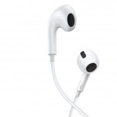 Casca Baseus Stereo Earphones Encok C17 (NGCR010002) - with Wire, Type-C, Microphone, 1.1m - White 6932172604264 2