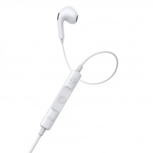 Casca Baseus Stereo Earphones Encok C17 (NGCR010002) - with Wire, Type-C, Microphone, 1.1m - White 6932172604264