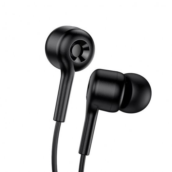 Casca Hoco Stereo Earphones La Musique (M82) - Jack 3.5mm, 1.2m - Black 6931474742940