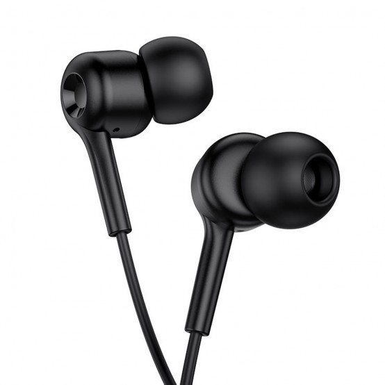 Casca Hoco Stereo Earphones La Musique (M82) - Jack 3.5mm, 1.2m - Black 6931474742940