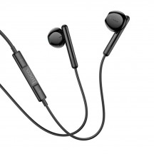 Casca Hoco Stereo Earphones (M93) - Jack 3.5mm with Microphone, 1.2m - Black 6931474765222