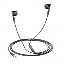 Casca Hoco Stereo Earphones (M93) - Jack 3.5mm with Microphone, 1.2m - Black 6931474765222