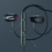 Casca JoyRoom JoyRoom - Stereo Headphones (JR-EL114) - Jack 3.5mm, with Remote Controller and Microphone - Black 6941237104557