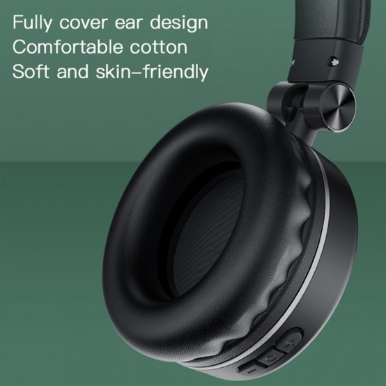 Casca Yesido Yesido - Wireless Headphones (EP02) - Foldable with Noise Canceling, Super Bass - Black 6971050264220