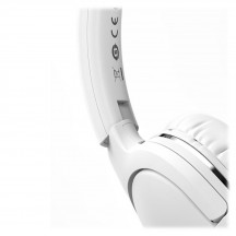 Casca Baseus Baseus - Wireless Headphones Encok D02 Pro (NGD02-C02) - Over Ear Design, Noise Reduction - White 6953156229501