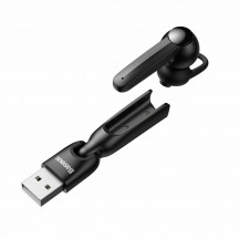 Casca Baseus Baseus - Bluetooth Headset A05 (NGA05-01) - Bluetooth 5.0 with USB Docking Station - Black 6953156219076