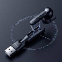 Casca Baseus Baseus - Bluetooth Headset A05 (NGA05-01) - Bluetooth 5.0 with USB Docking Station - Black 6953156219076