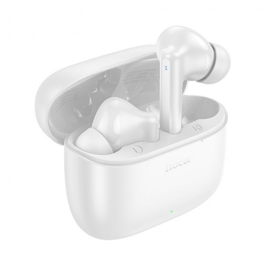 Casca Hoco Hoco - Wireless Headset (EQ2) - TWS, Bluetooth 5.3, Voice Assistant Activation - White 6931474798534