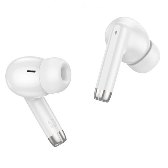 Casca Hoco Hoco - Wireless Headset (EQ2) - TWS, Bluetooth 5.3, Voice Assistant Activation - White 6931474798534