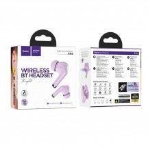 Casca Hoco Hoco - Wireless Headset (EQ2) - TWS, Bluetooth 5.3, Voice Assistant Activation - White 6931474798534