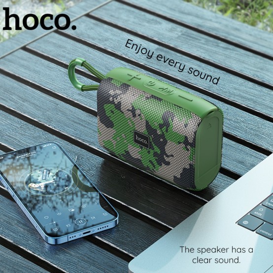 Casca Hoco Hoco - Wireless Speaker with Bluetooth Headset (HC15) - TWS, FM, TF Card, USB, AUX, 1200mAh, 5W - Black 6931474783646