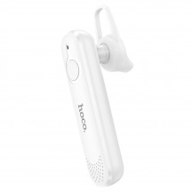 Casca Hoco Bluetooth Headset Diamond (E63) - Bluetooth 5.0, Rotary Ear Hook - White 6931474758880