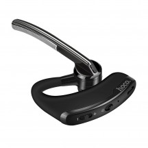 Casca Hoco Hoco - Bluetooth Headset Rede (E15) - Bluetooth 4.1, Rotating Microphone and Earhook - Black 6957531055891