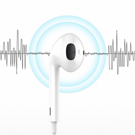Casca Huawei Original Stereo Headset (AM116), Jack 3.5mm - White (Bulk Packing) AM116