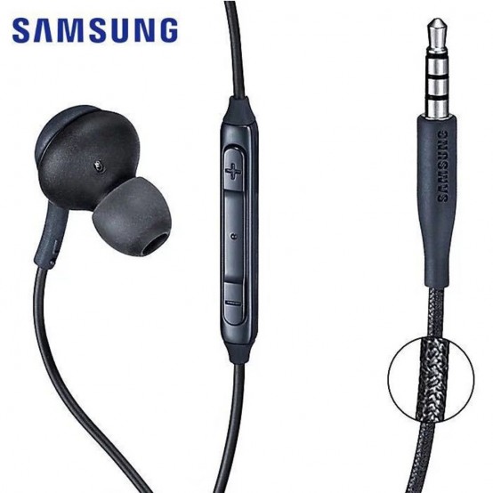 Casca Samsung Original Stereo Headset AKG (EO-IG955) New Version, Jack 3.5mm - Black (Bulk Packing) EO-IG955