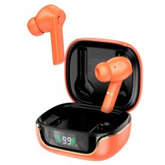 Casca Hoco Wireless Earbuds (EW18) - TWS with Bluetooth 5.3 - Orange EW18
