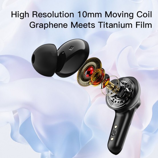 Casca Yesido Wireless Earbuds (TWS14) - for Gaming, TWS, Noise Cancelling, Bluetooth 5.3 - Black TWS14