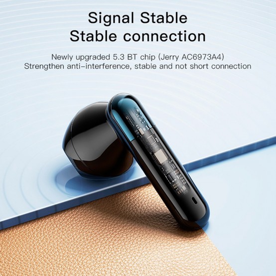 Casca Yesido Wireless Earbuds (TWS12) - TWS, Stereo, Bluetooth 5.3 - Black TWS12
