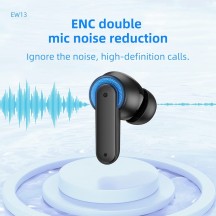 Casca Hoco Wireless Earbuds Magic Flow (EW13) - for Gaming, TWS, ENC, Bluetooth 5.1 - Gray EW13