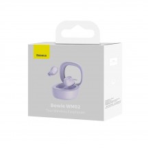 Casca Baseus Wireless Earbuds Bowie WM02 (NGTW180005) - TWS with Bluetooth 5.3 - Purple NGTW180005