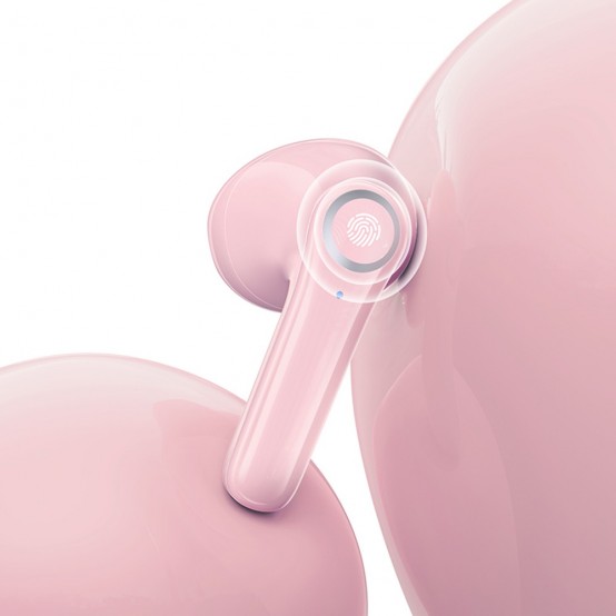 Casca USAMS Wireless Earbuds BU12 Series (BHUBU01) - TWS, Bluetooth 5.1, Dual-Channel Stereo - White BHUBU01