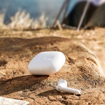 Casca Ugreen Wireless Earbuds HiTune T2 (80652) - TWS with Ipx 5 Waterproof, Bluetooth 5.0, Noise Canceling - White 80652
