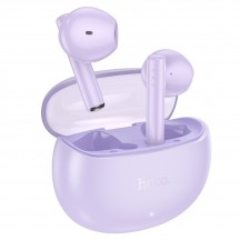 Casca Hoco Wireless Earbuds Crystal (EW38) - TWS, Bluetooth 5.3, Hi-Fi Sound, Stereo, Touch Control - Purple EW38
