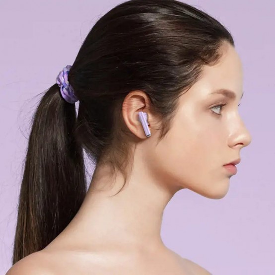 Casca Hoco Wireless Earbuds Crystal (EW38) - TWS, Bluetooth 5.3, Hi-Fi Sound, Stereo, Touch Control - Purple EW38
