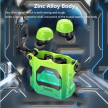 Casca Hoco Wireless Earbuds (EW33) - for Gaming, TWS, Bluetooth 5.3 - Fluorescent Green EW33