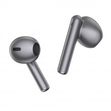 Casca Hoco Wireless Earbuds (EW14) - TWS with Bluetooth 5.3 - Metal Gray EW14