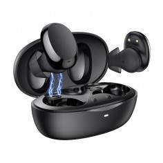 Casca Baseus Wireless Earbuds Encok W11 (NGTW060001) - TWS, IPX8, Bluetooth 5.0 - Black NGTW060001