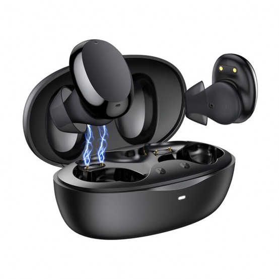 Casca Baseus Wireless Earbuds Encok W11 (NGTW060001) - TWS, IPX8, Bluetooth 5.0 - Black NGTW060001